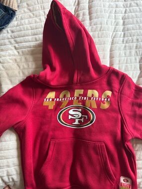 Kids Red San Francisco 49ers Hoodie